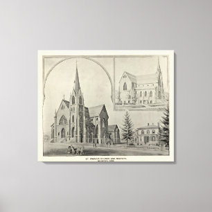 Lienzo Iglesia de St Francis, Naugatuck