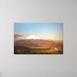 Lienzo IGLESIA EDWIN FREDERIC - COTOPAXI - 1855 - Luminis