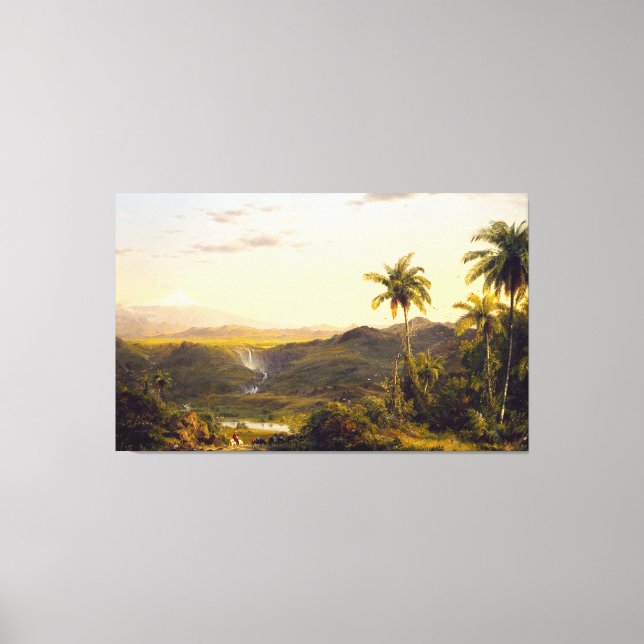 Lienzo IGLESIA EDWIN FREDERIC - COTOPAXI - 1855 - Luminis (Anverso)