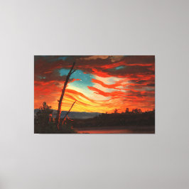 LIENZO IGLESIA FREDERIC E. - NUESTRA PANCARTA EN EL CIELO