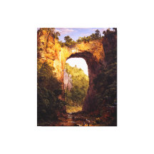 IGLESIA FREDÉRICA EL PUENTE NATURAL, VIRGINIA 1852