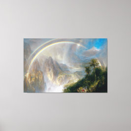 Lienzo IGLESIA FREDERICA - Temporada de lluvia en los tró