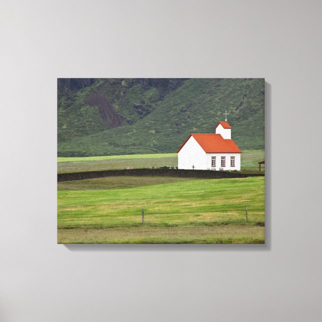 Lienzo Iglesia Luterana, Islandia (Anverso)