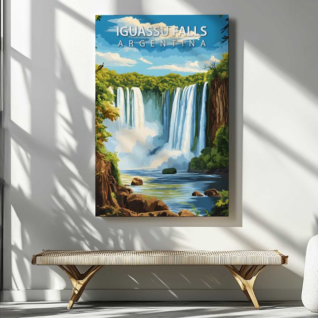 Lienzo Iguazu Falls Argentina Canvas Wall Decor | Canvas (Iguazu Falls Argentina Canvas Wall Decor | Canvas by TinkPrints.)