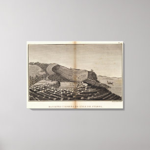 Lienzo Ile de Staffa