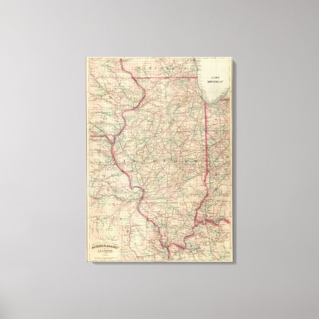 Lienzo Illinois 10 (Anverso)