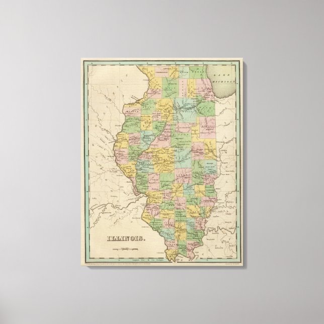 Lienzo Illinois 10 (Anverso)