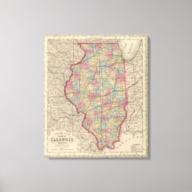 Lienzo Illinois 3 (Anverso)