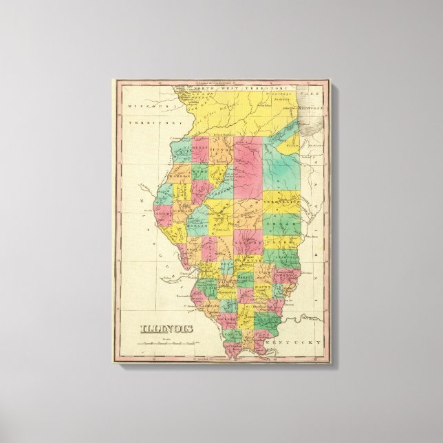 Lienzo Illinois 4 (Anverso)