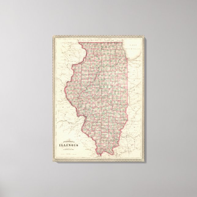 Lienzo Illinois 5 (Anverso)