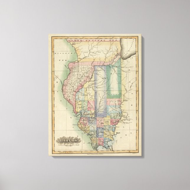 Lienzo Illinois 6 (Anverso)