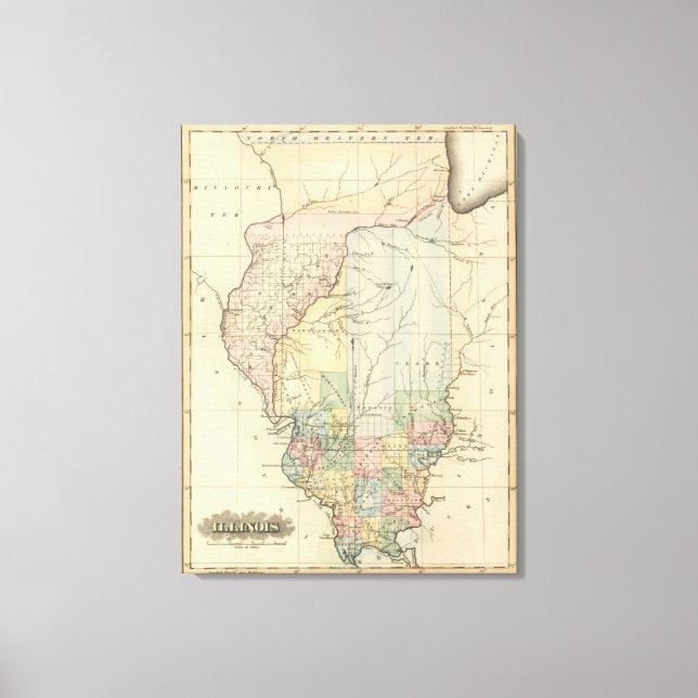 Lienzo Illinois 7 (Anverso)