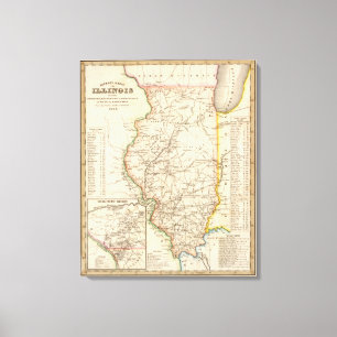 Lienzo Illinois 9