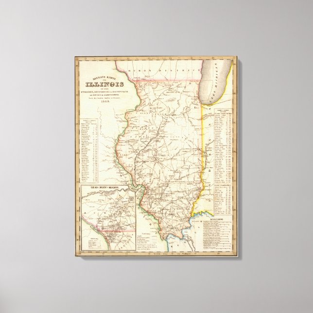 Lienzo Illinois 9 (Anverso)