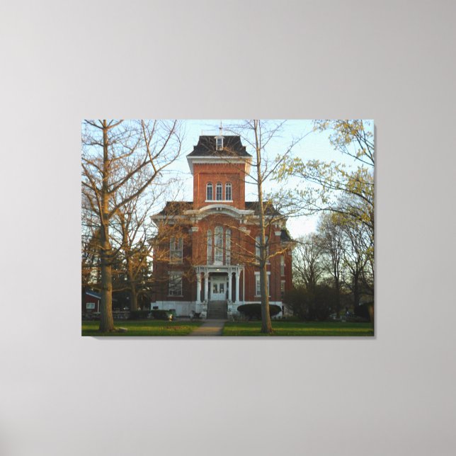 Lienzo Illinois vive (Anverso)