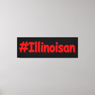 Lienzo "Illinoisan" Diseño Cuto. ¡Hazte con una en Zazzle