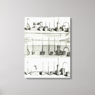 Lienzo Illustrationfrom 'Traite de la Pesanteur de