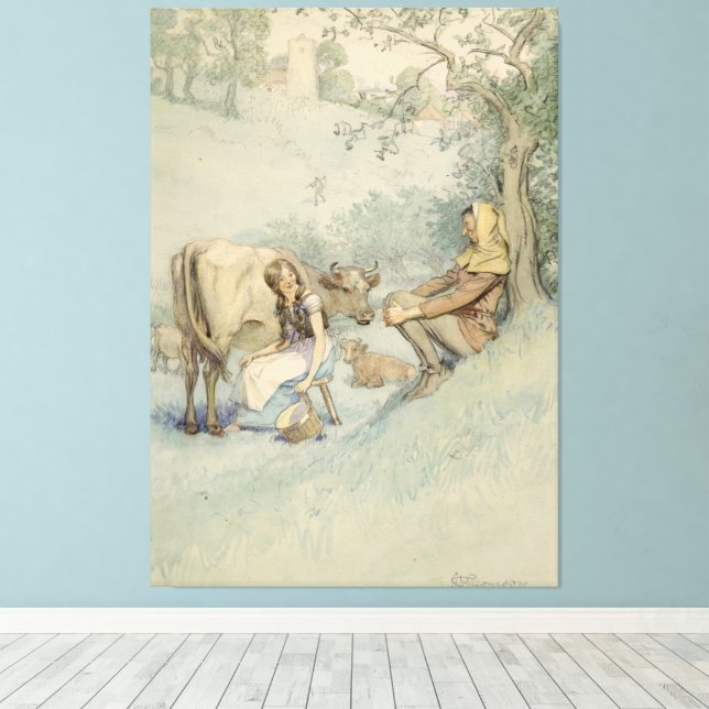 Lienzo Illustrations to As you like it  (Insitu (piso de madera))