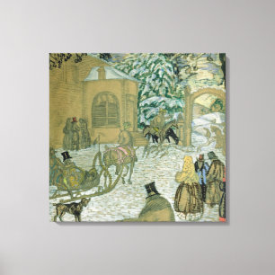 Lienzo Illustraton para "Dubrovsky", por Alexander