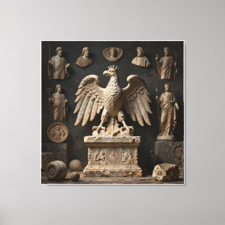 Lienzo IllyrianAltarRelics-EagleArteSagradoPaqueteVI SUYO