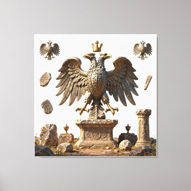 Lienzo IllyrianAltarRelics-SacredEagleArtBundle 0 ELLAESY (Anverso)