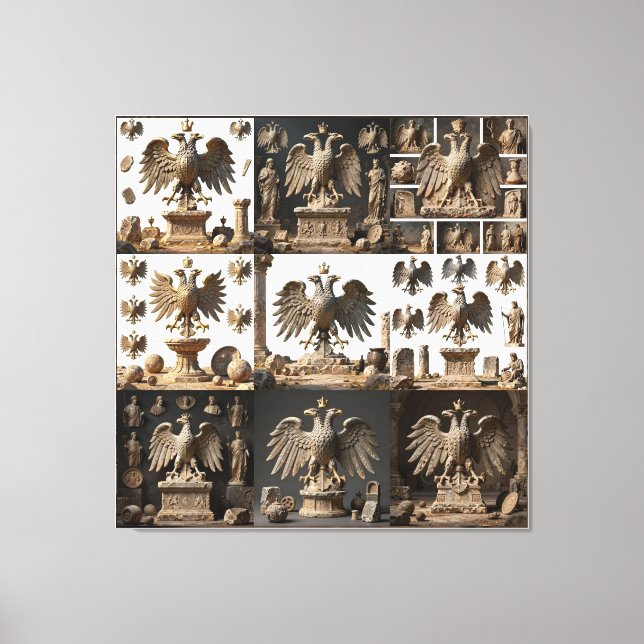 Lienzo IllyrianAltarRelicsSacredEagleArtBundle IX HERSYM  (Anverso)