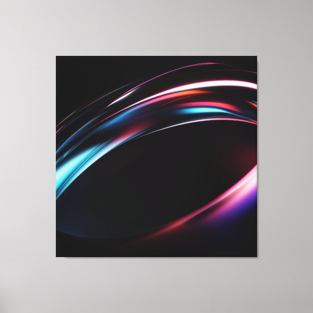 Lienzo Iluminación abstracta (Anverso)