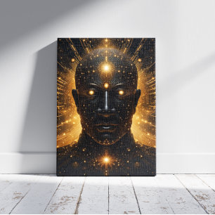 Lienzo Iluminación Cósmica