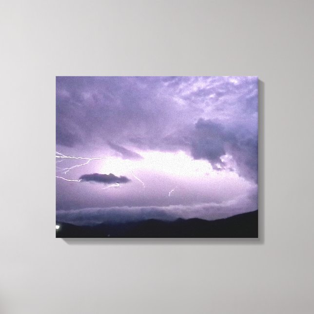 Lienzo Iluminación por Lightning (Anverso)