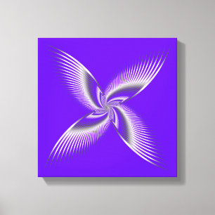 Lienzo ilusión de mariposa