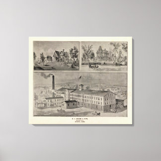 Lienzo Ilustracion Bristol Connecticut