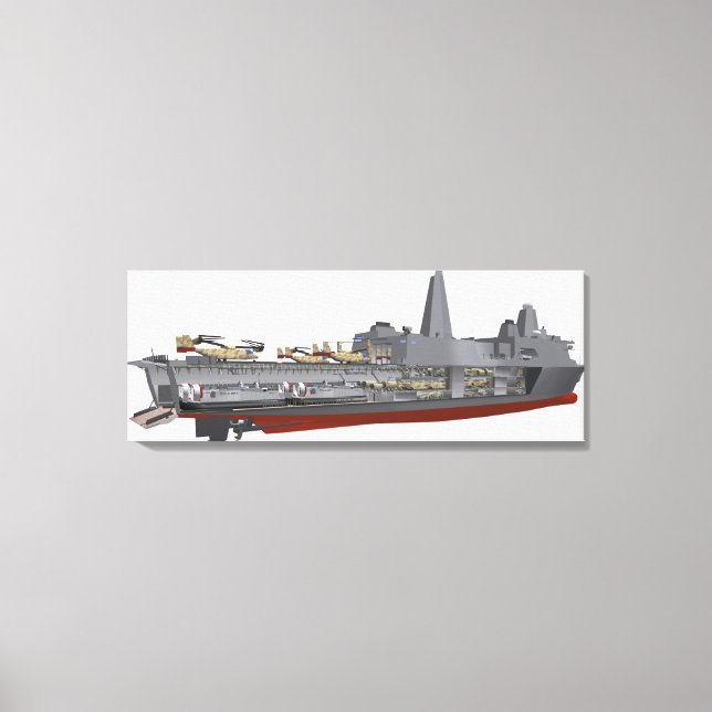 Lienzo Ilustracion Cutaway (Anverso)