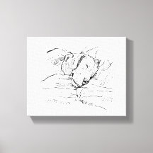 Ilustración de amante de perros Beagle 