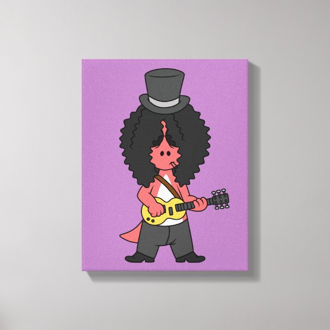 Lienzo Ilustracion De Un Allosauro Vestido Como Estrella  (Anverso)