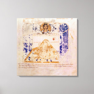 Lienzo Ilustracion de una copia del siglo VI