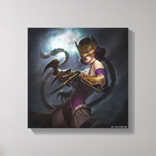 Lienzo Ilustracion Infinito de Crisis Gaslight Catwoman