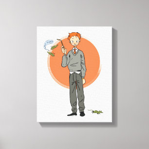 Lienzo Ilustracion Ron Weasley "Eat Slugs"