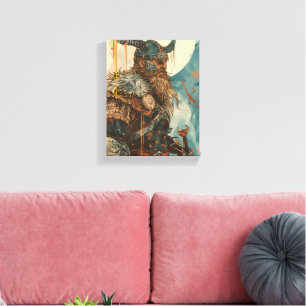 Lienzo Ilustracion Viking Warrior