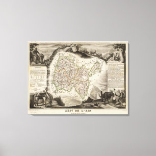 Lienzo Ilustraciones, paisajes