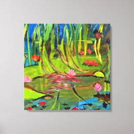 Lienzo Image : A beautiful lagoon.