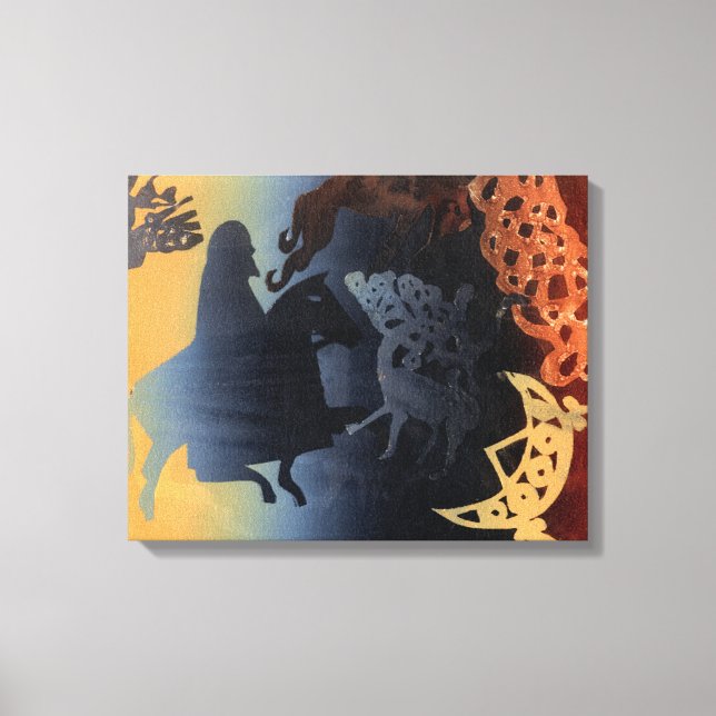 Lienzo Imagen celta (Anverso)