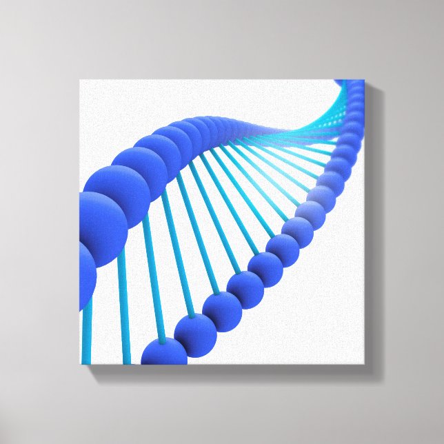 Lienzo Imagen Conceptual Del ADN 5 (Anverso)