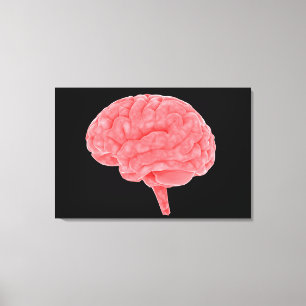 Lienzo Imagen conceptual del cerebro humano 4