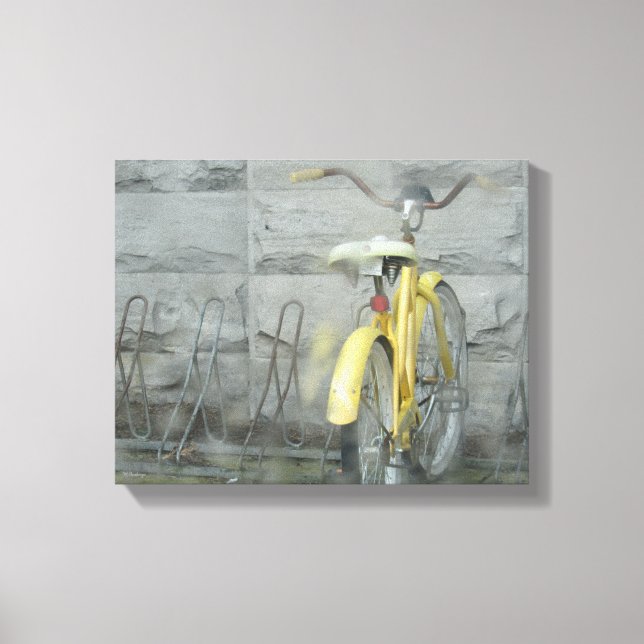 Lienzo Imagen de acento de foto para bicicleta (Anverso)