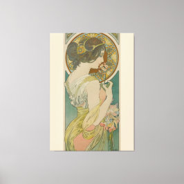 Lienzo Imagen de Alphonse Mucha (1899)