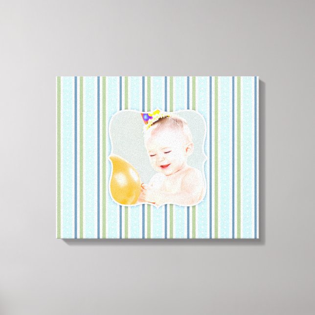 Lienzo Imagen de Baby Boy [20x16 pulgadas] (Anverso)