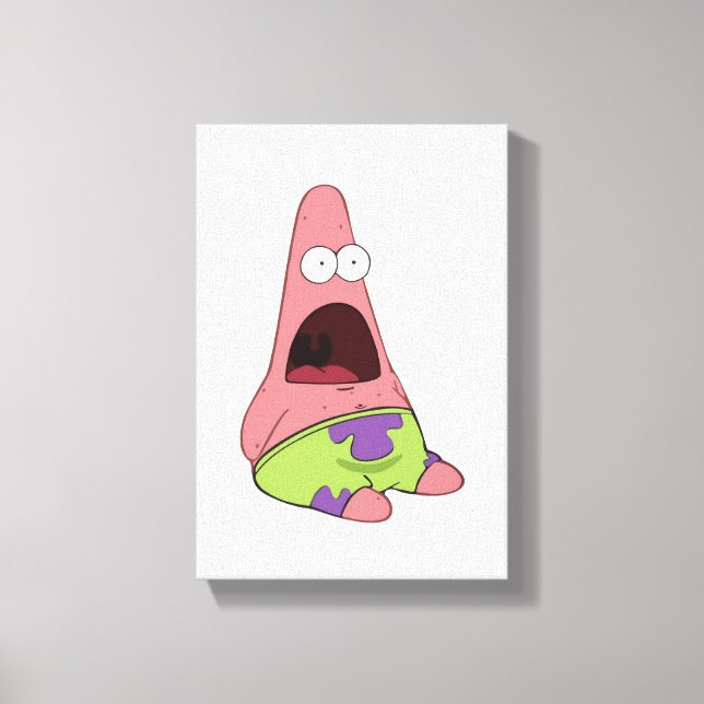 Lienzo Imagen de canvas de Patrick Star (Anverso)