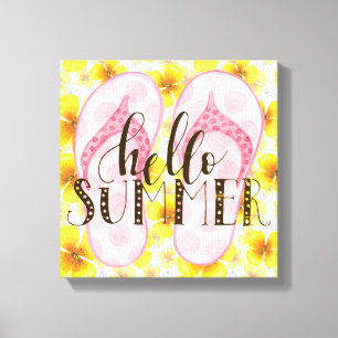 Lienzo Imagen de canvas de verano