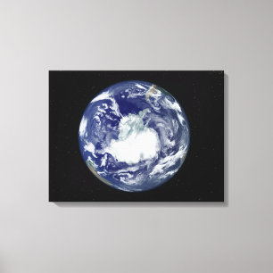 Lienzo Imagen de disco completo completamente iluminada