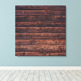 Lienzo Imagen de Foto en Primer Plano de Tablas de Madera